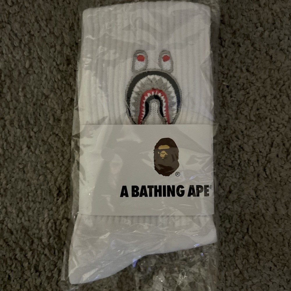 BAPE Unisex Mens Womens A Bathing Ape Socks